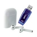 Écouteurs Bluetooth + Clé USB