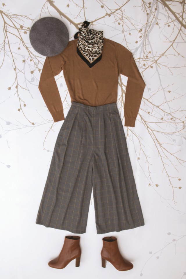 Patron femme : jupe-culotte tendance