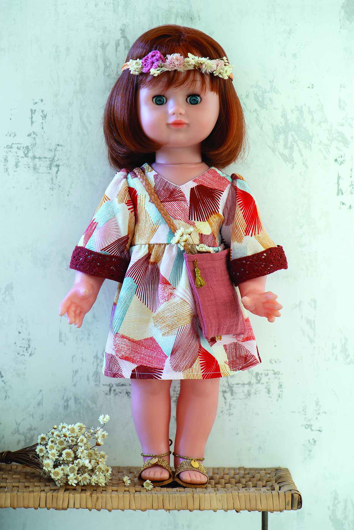 Patron enfant : robe seventies