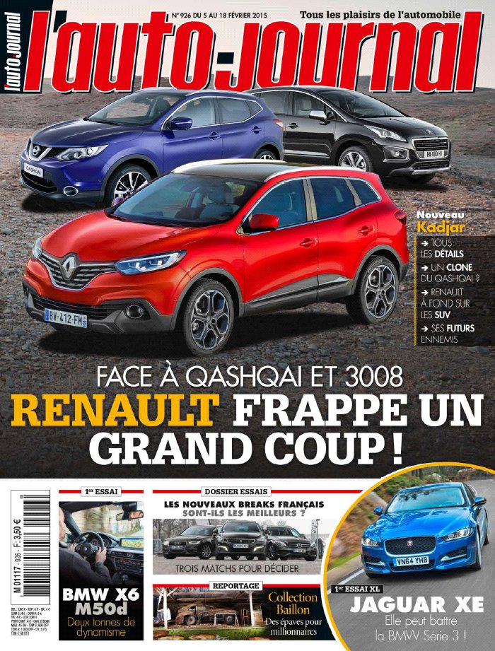 L'AutoJournal N°926 Kiosque Mag
