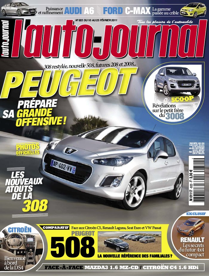 L'AutoJournal N°822 Kiosque Mag