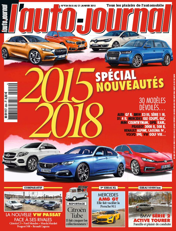 L'AutoJournal N°924 Kiosque Mag