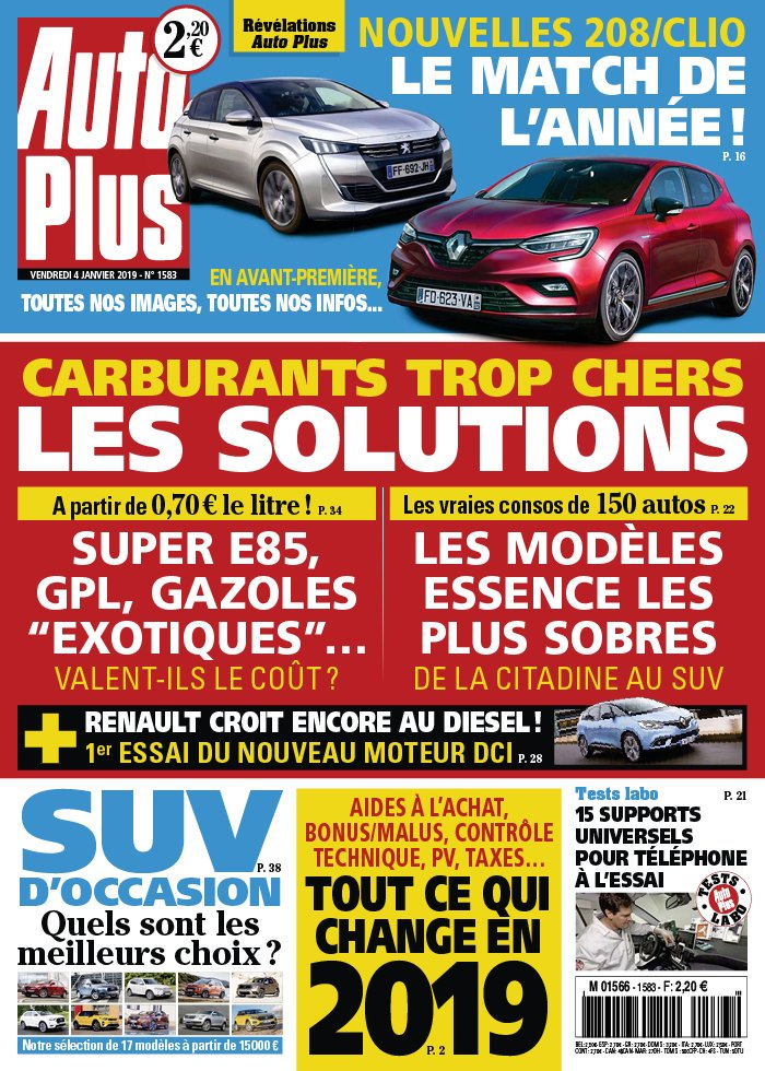 Auto Plus N°1583 Kiosque Mag