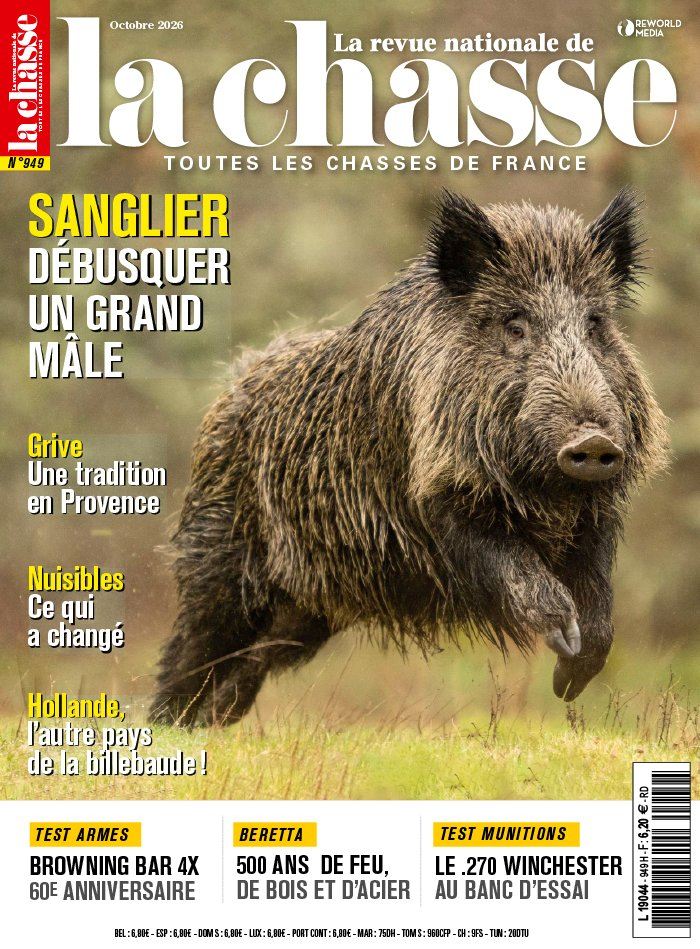 La Revue Nationale de La Chasse - Abonnement 100% numérique - 1 an - 12 n°