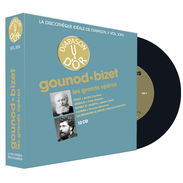 Discothèque Diapason 25 : Gounod - Bizet - 12 CD