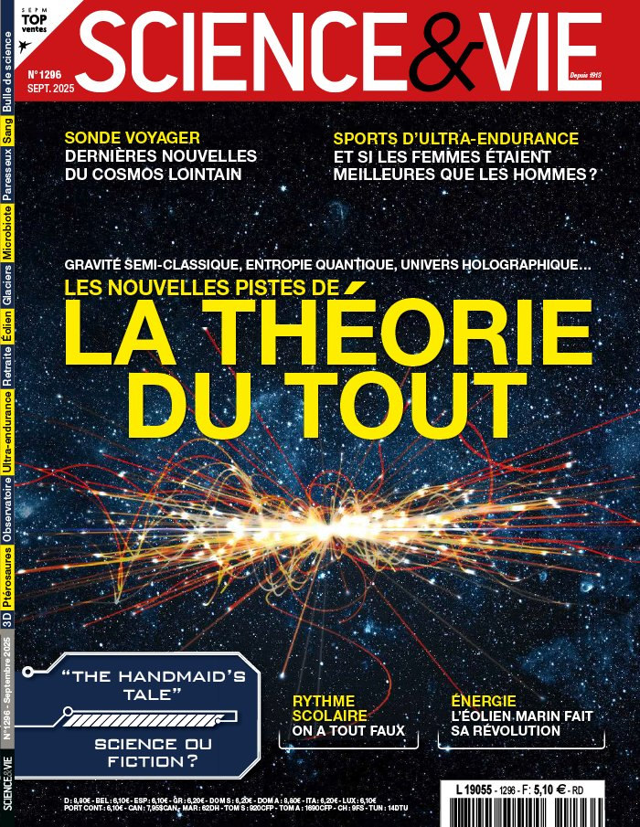 Science & Vie - Abonnement papier + numérique + Hors-Séries + Accès au site + TV - sans engagement