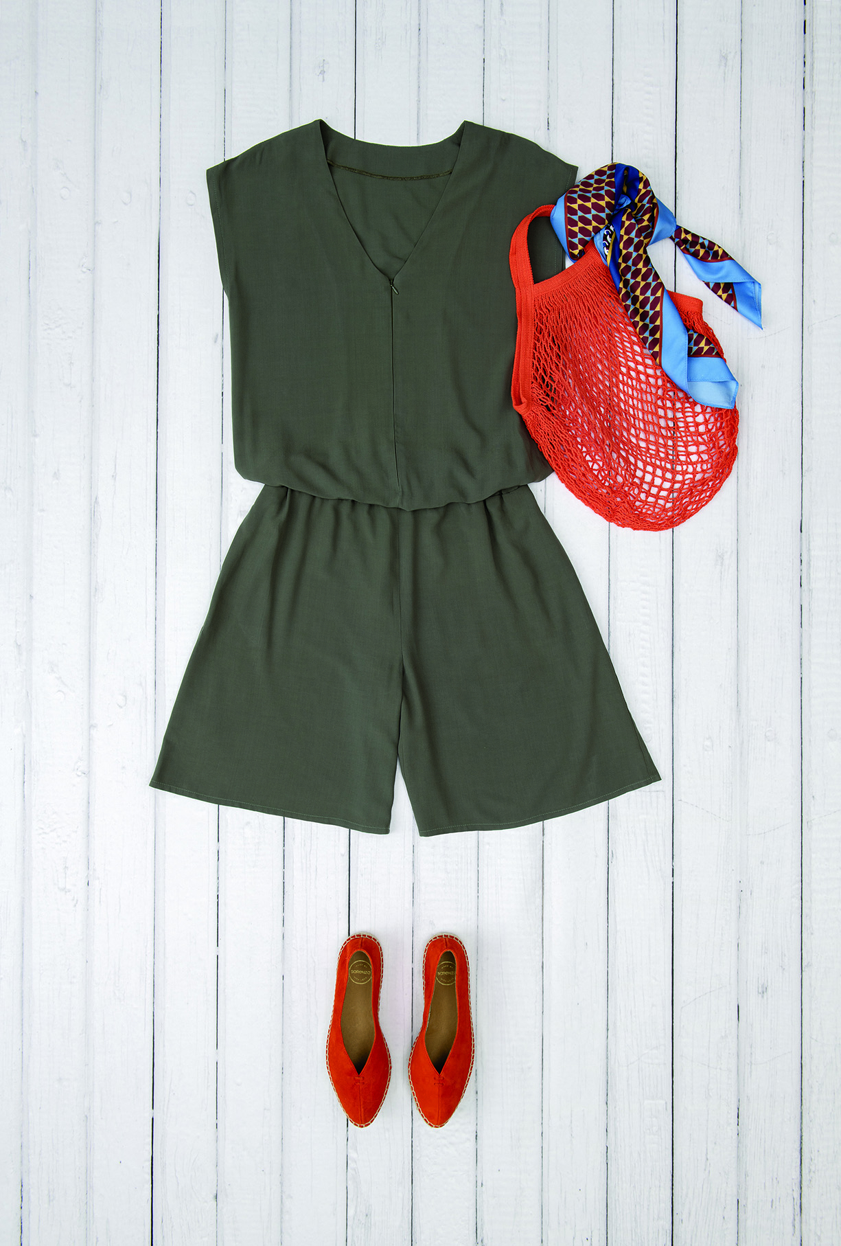 Patron femme : combi-short casual chic