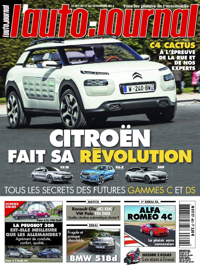 L'AutoJournal N°892 Kiosque Mag
