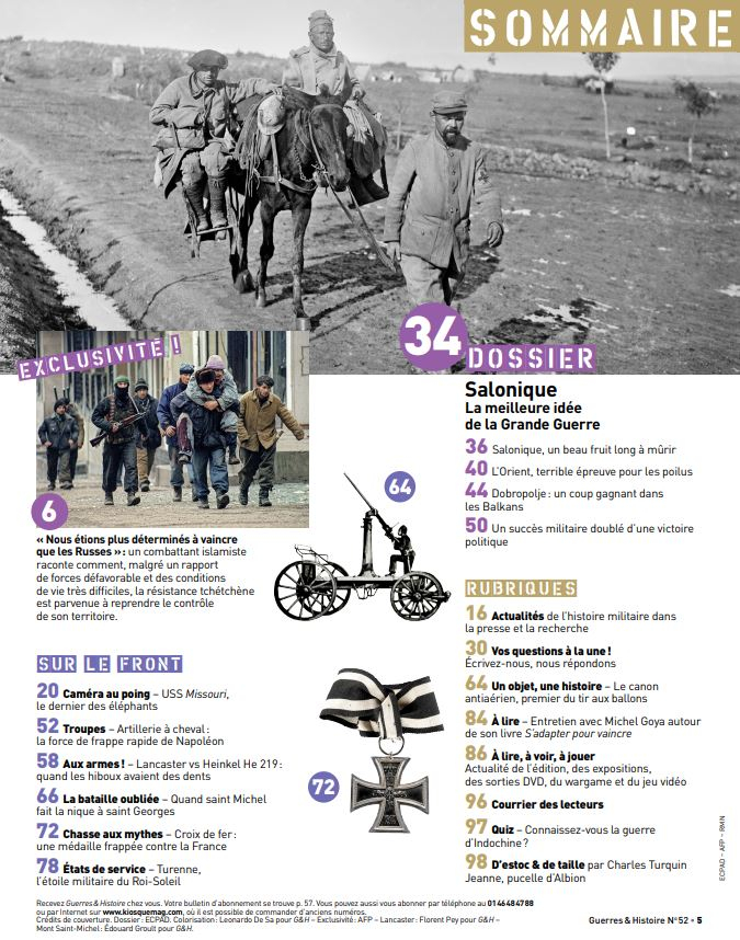 Guerres & Histoire
