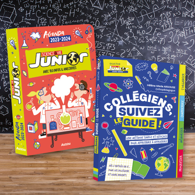 LOT agenda scolaire Science&Vie Junior 2023-2024 + guide du collégien ...