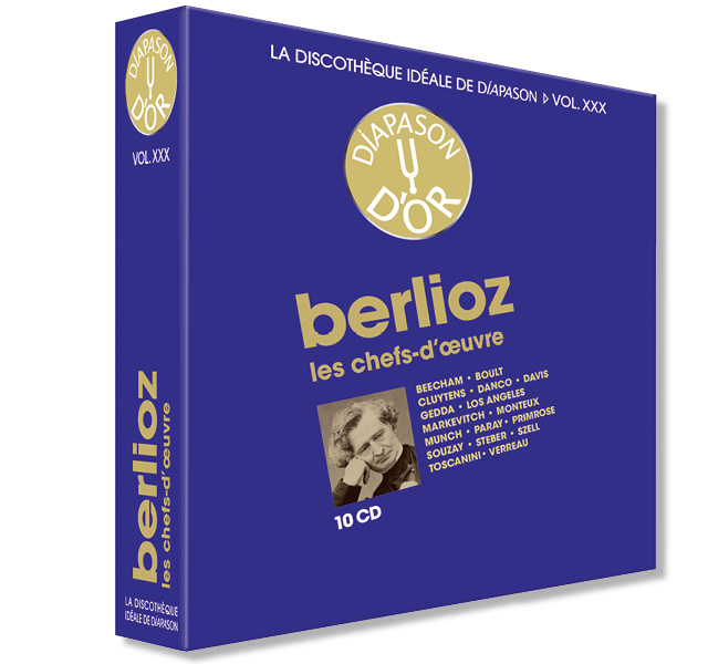 Discothèque Diapason 30 : Berlioz Les Chefs-d'oeuvre  - 10 CD