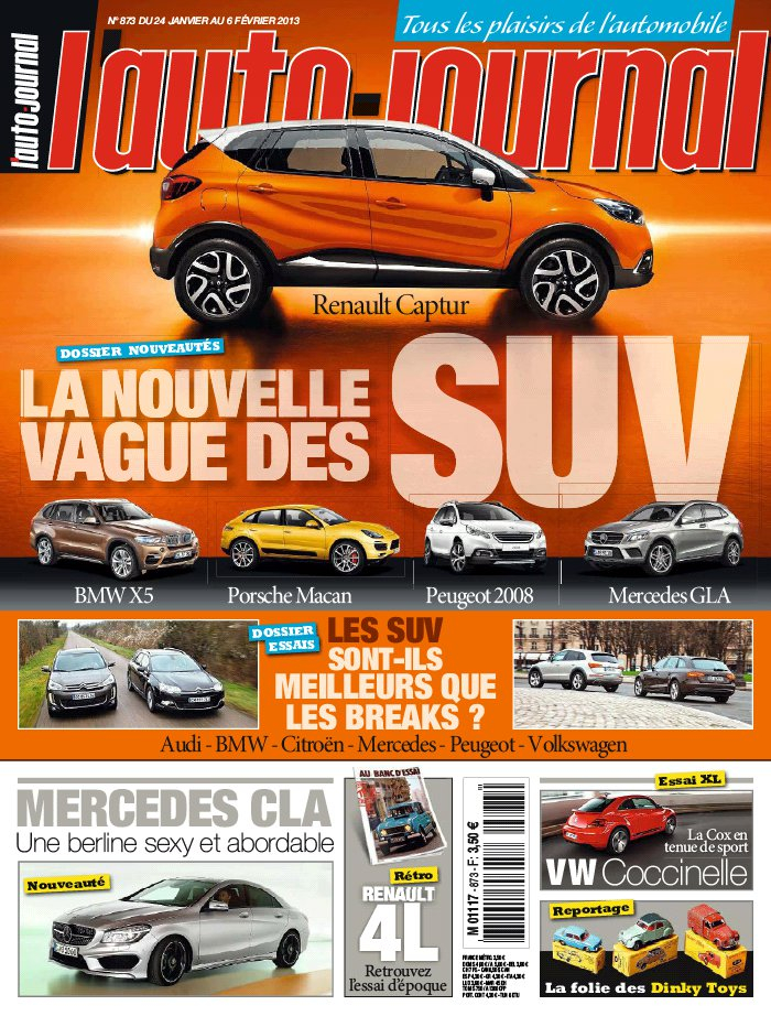 L'AutoJournal N°873 Kiosque Mag