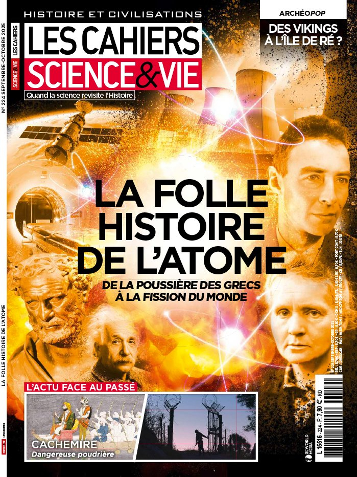 Les Cahiers de Science & Vie - Abonnement papier + numérique - 1 an - 6 n°