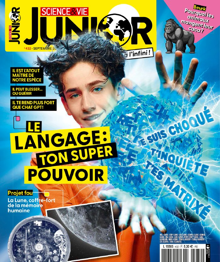 Science & Vie Junior - Abonnement papier + numérique + Hors-Séries + Accès au site + Montre connectée - 1 an - 12 n°