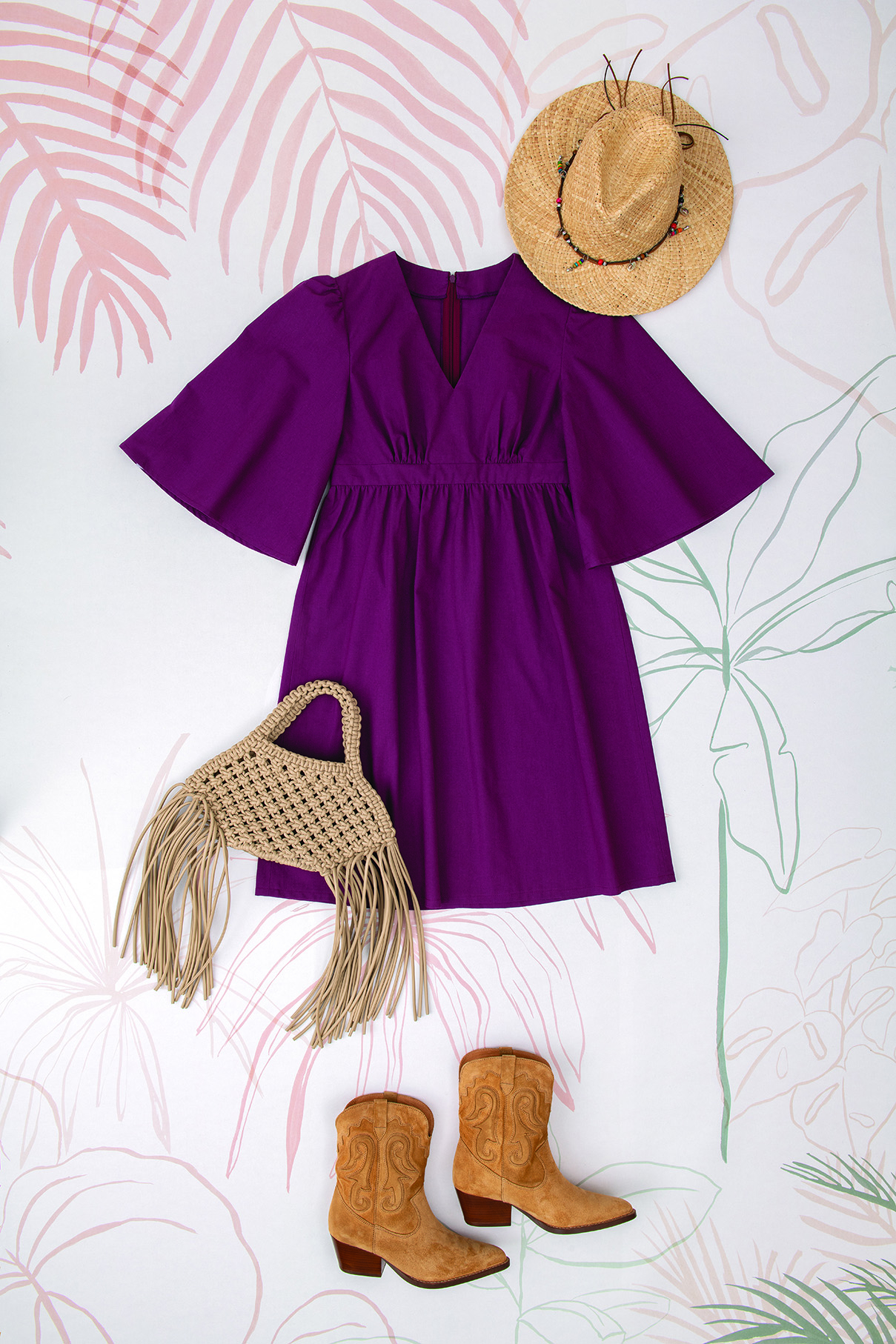 Patron femme : robe papillon