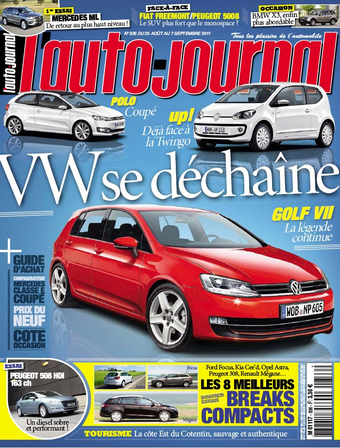 L'AutoJournal N°836 Kiosque Mag
