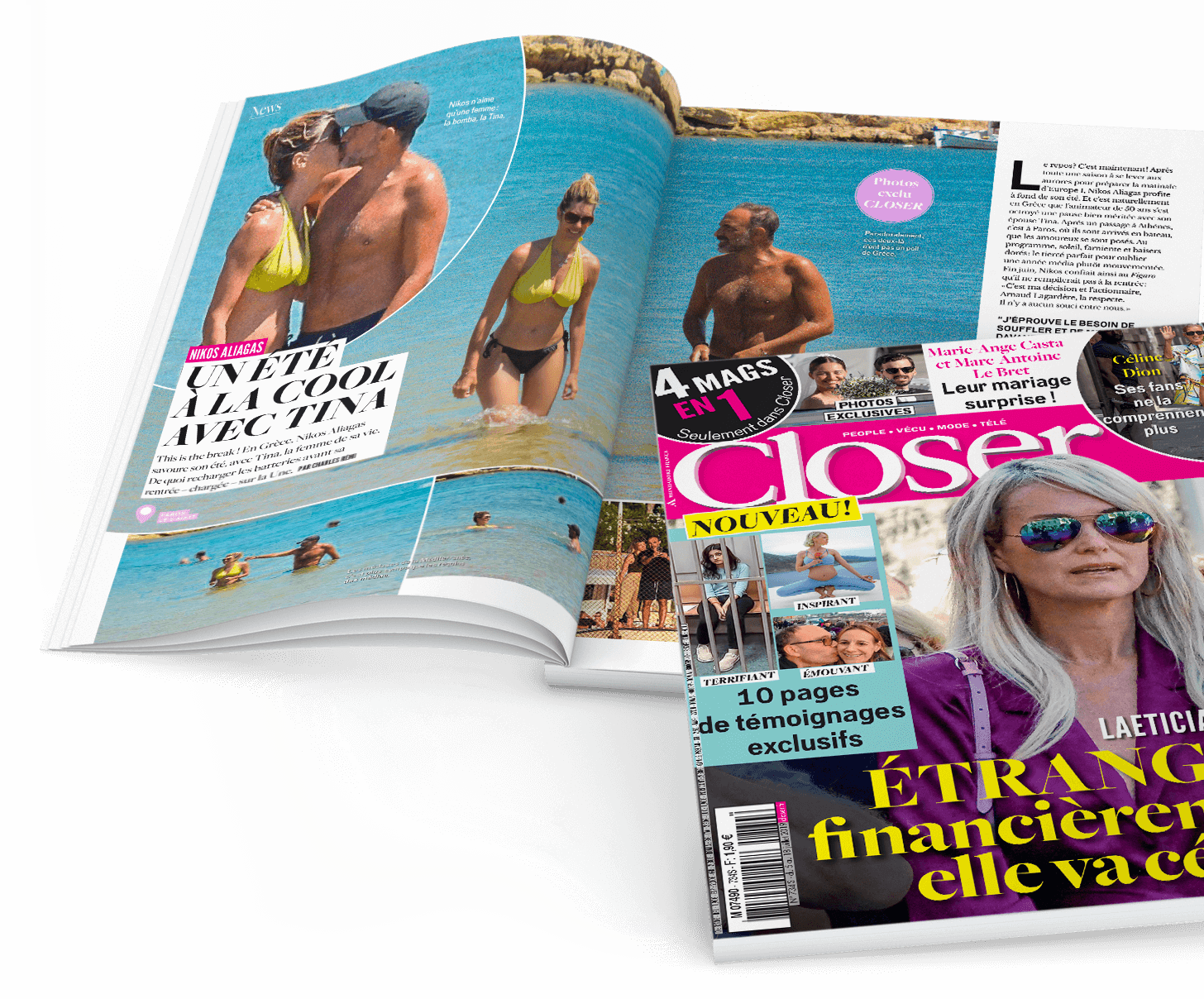 Abonnement Magazine Closer au meilleur prix