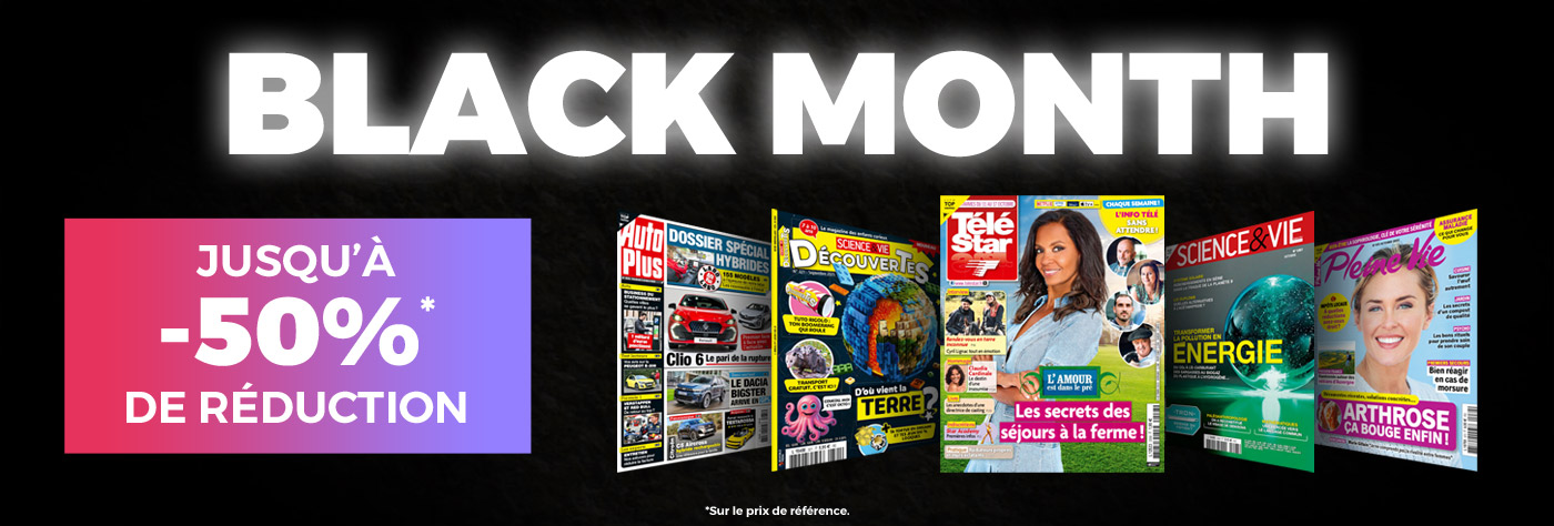 Offre spéciale  sur Kiosquemag