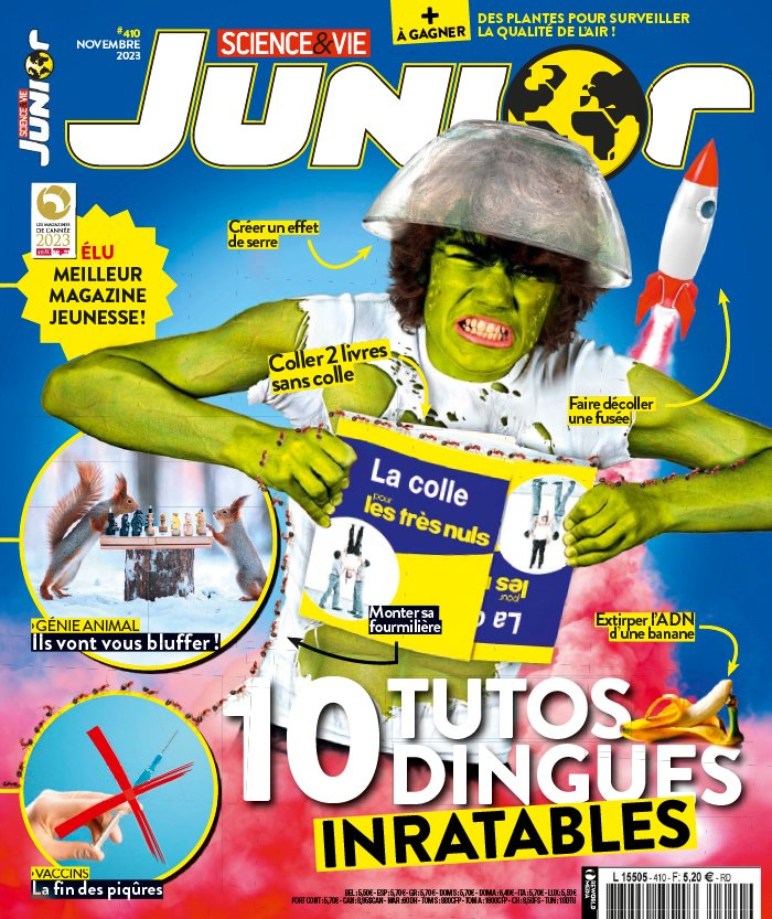 Science et Vie Junior numéro 410