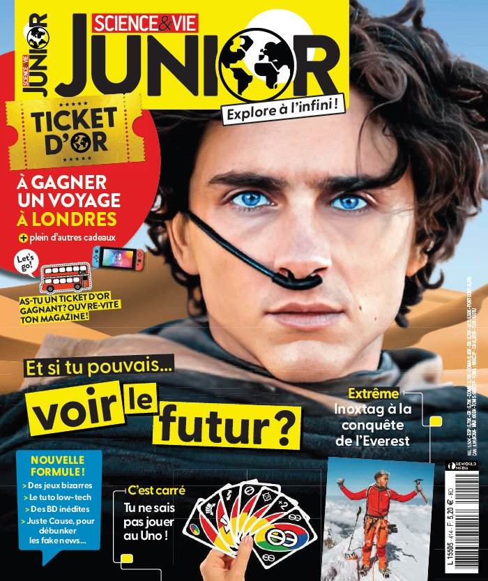 Science et Vie Junior numéro 414